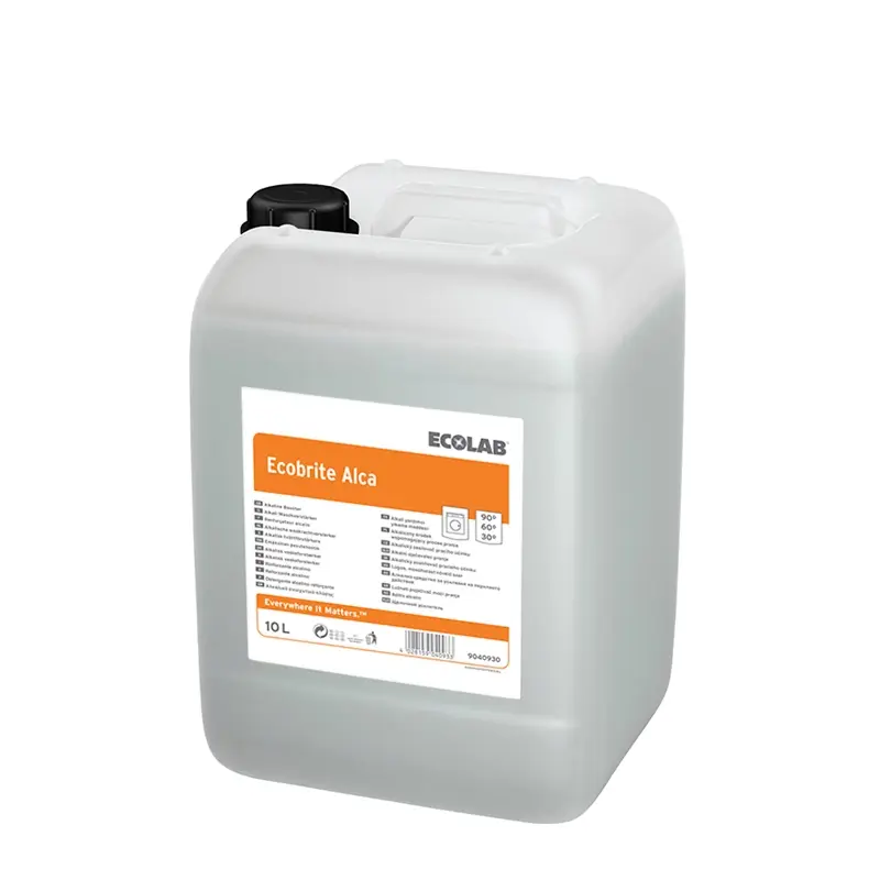 Ecolab Ecobrite Alca liquid alkali booster 10 liters