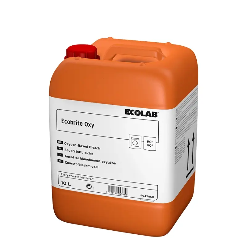 Ecolab Ecobrite Oxy bleach jerrycan 10 liters