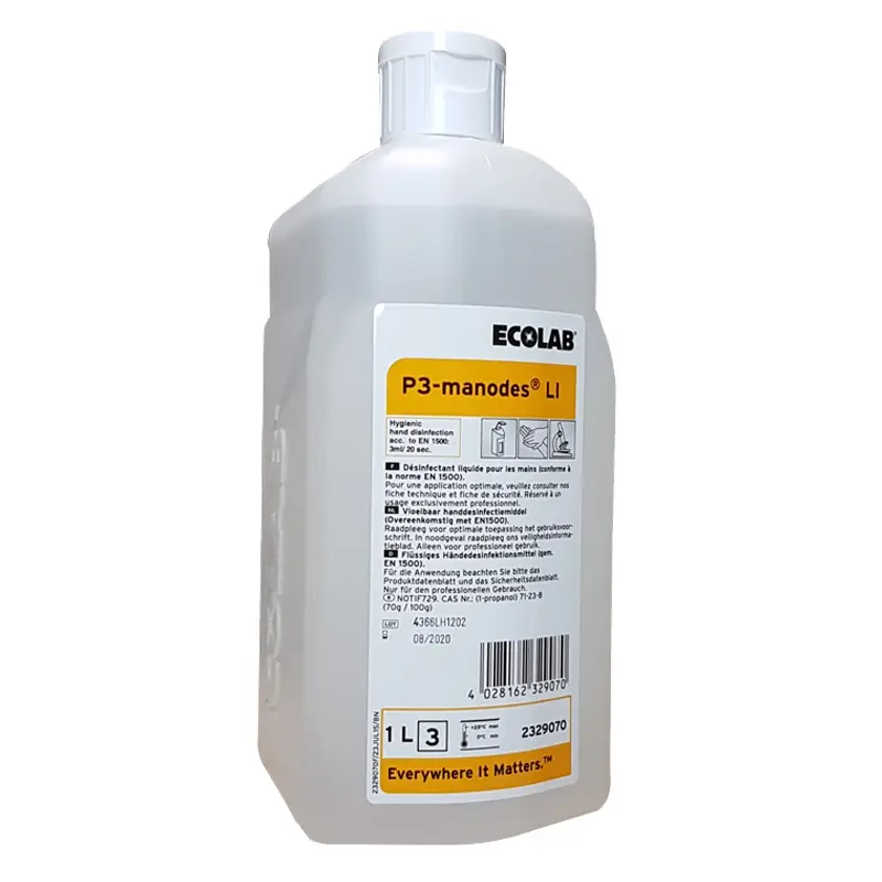 Ecolab P3-manodes LI handdesinfectie 1 liter