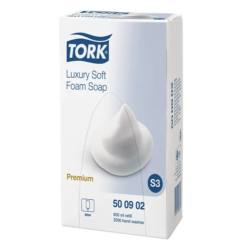 Tork Luxe Soft Foaming Soap for S3 dispenser 800 ml
