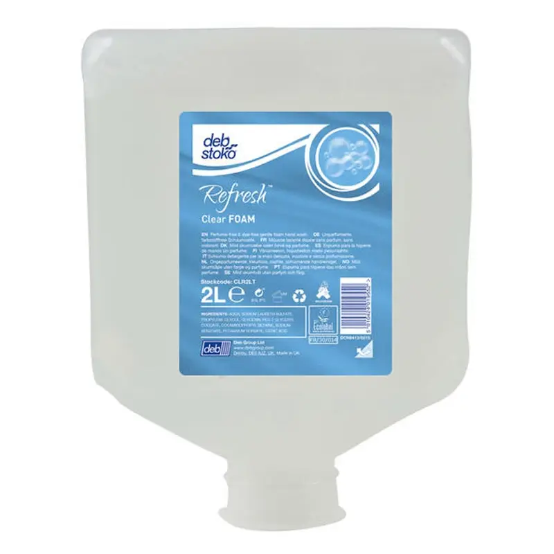 Deb Refresh Clear FOAM handzeep 2000 ml