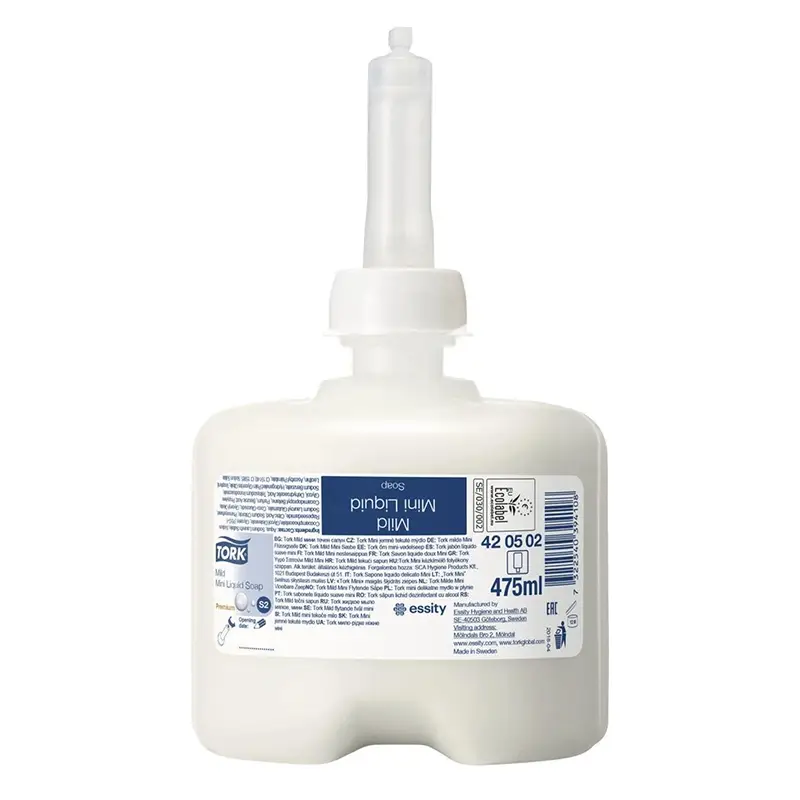 Tork Mild Mini Liquid Soap for S2 Dispenser 475 ml