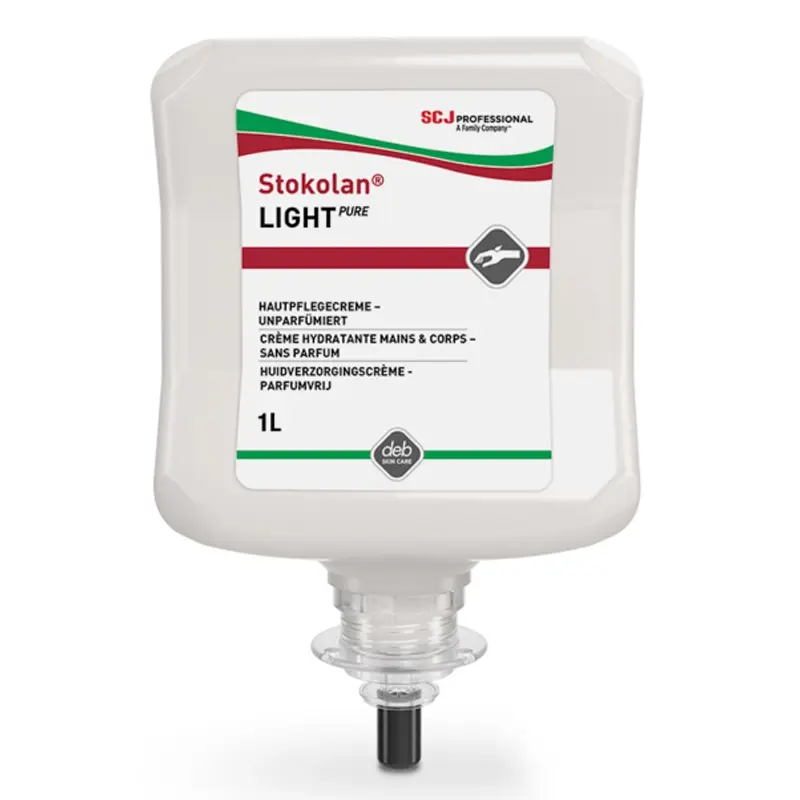 Crème de soin pour la peau Deb Stokolan Light PURE 1 litre