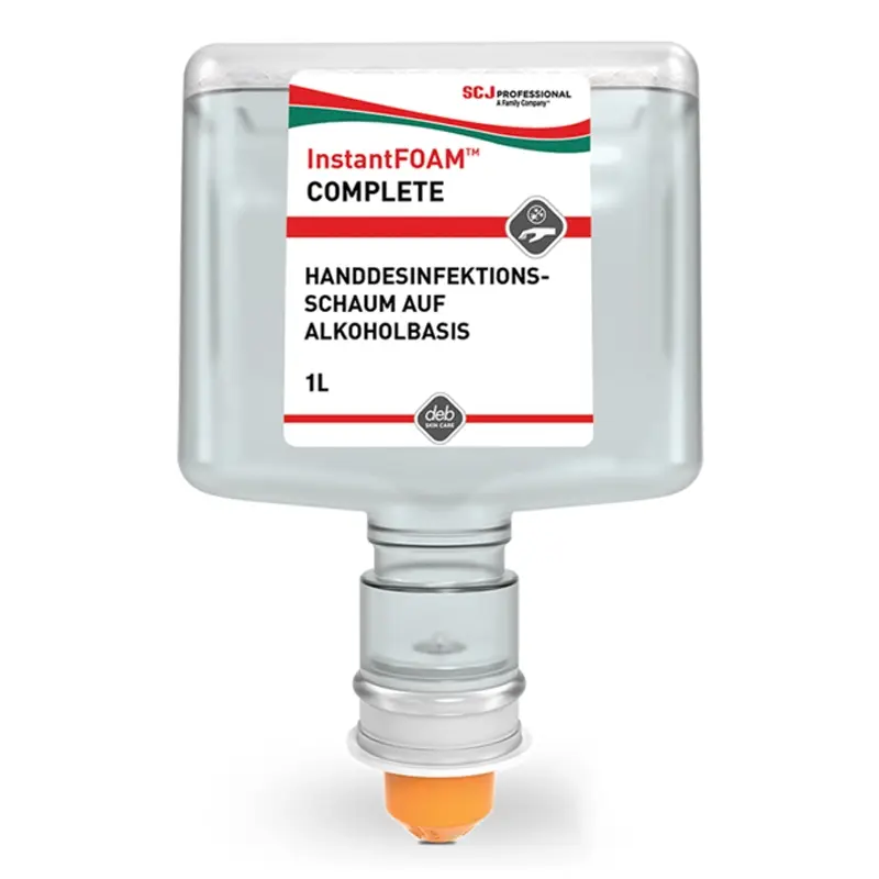 Deb InstantFOAM COMPLETE hand disinfection foam TouchFREE 1 liter