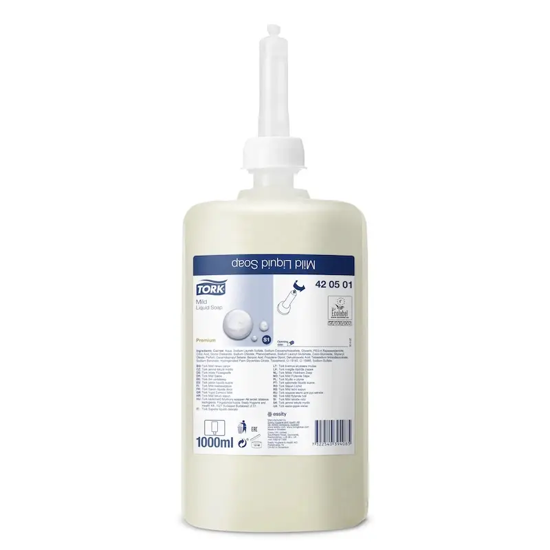 Tork Mild Liquid Soap voor dispenser S1 1000 ml