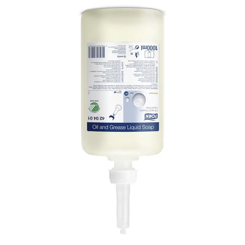 Tork Oil and Grease liquid soap for dispenser S1 1000 ml