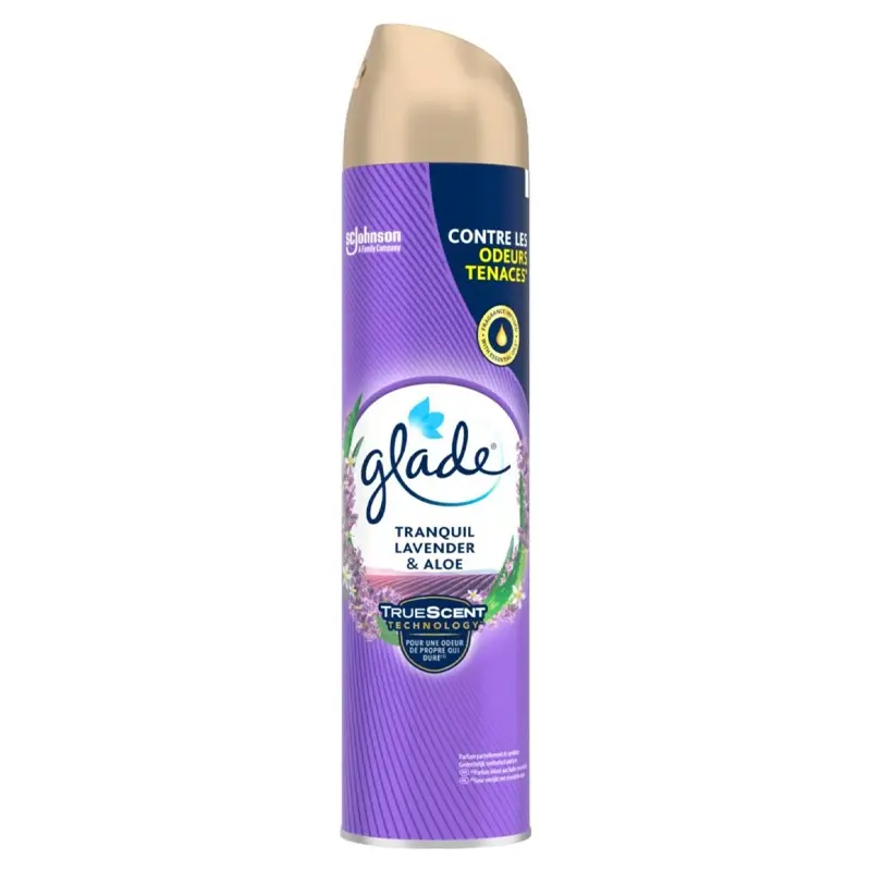 Glade Tranquil Lavender & Aloe air freshener spray can 300 ml