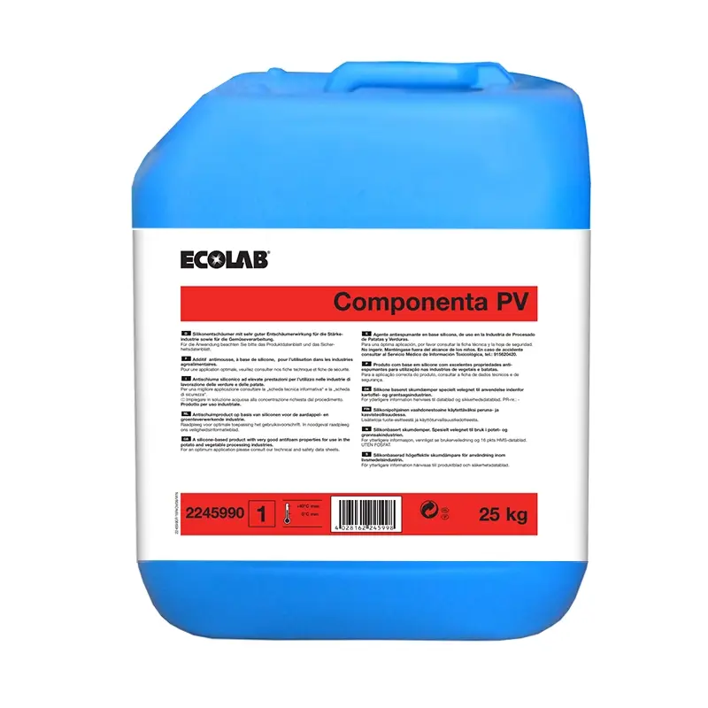 Ecolab Componenta PV geconcentreerd antischuim middel 25 kg (NL)