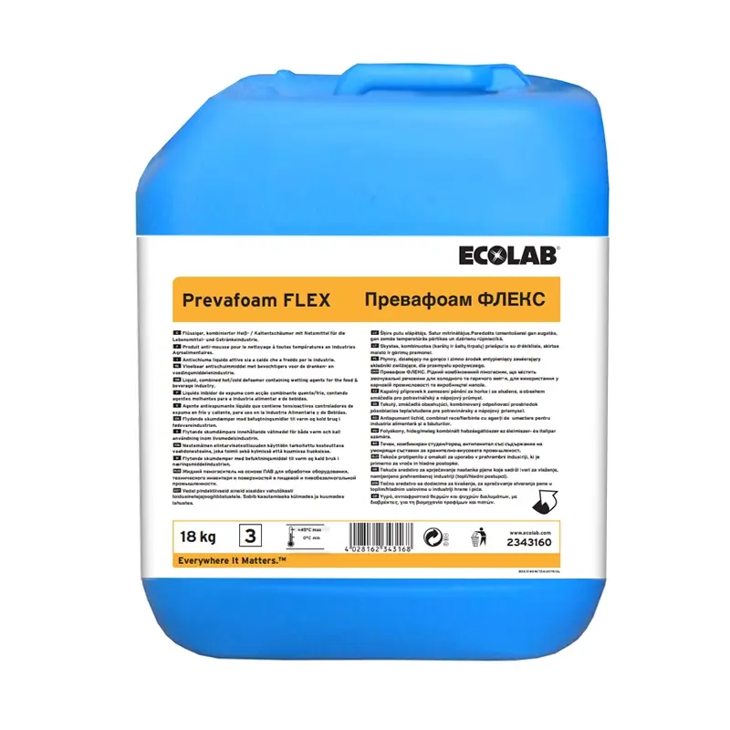 Ecolab Prevafoam Flex agent antimousse combiné 18 kg (NL)