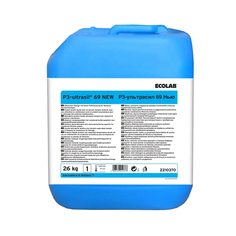 Ecolab P3-Ultrasil 69 NEW alkalisch reinigingsmiddel CIP 26 kg (NL)