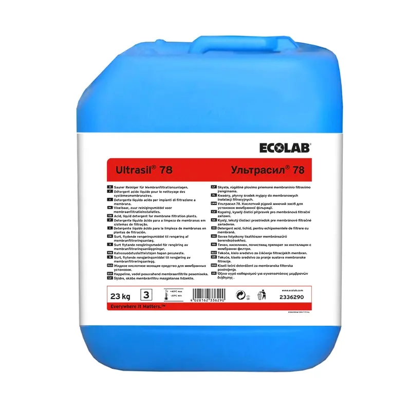 Ecolab Ultrasil 78 zuur reinigingsmiddel 23 kg (NL)