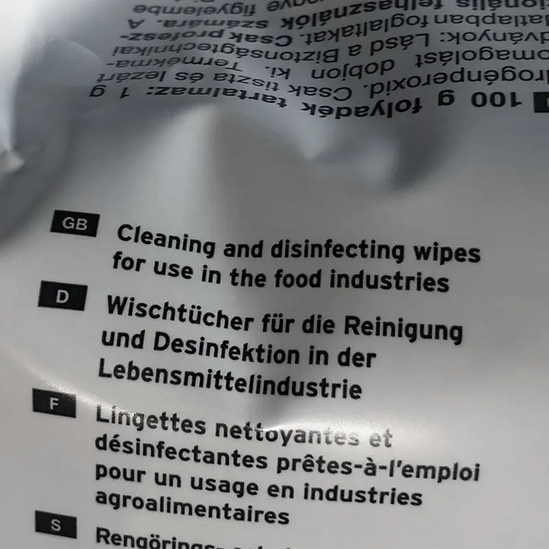 Ecolab DrySan Oxy Wipes reinigings- en desinfectiedoekjes blauw 6x165 stuks