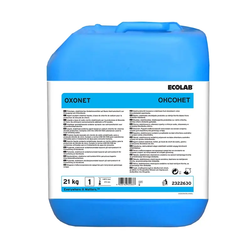 Ecolab Oxonet chloordioxide waterbehandeling 21 kg (NL)