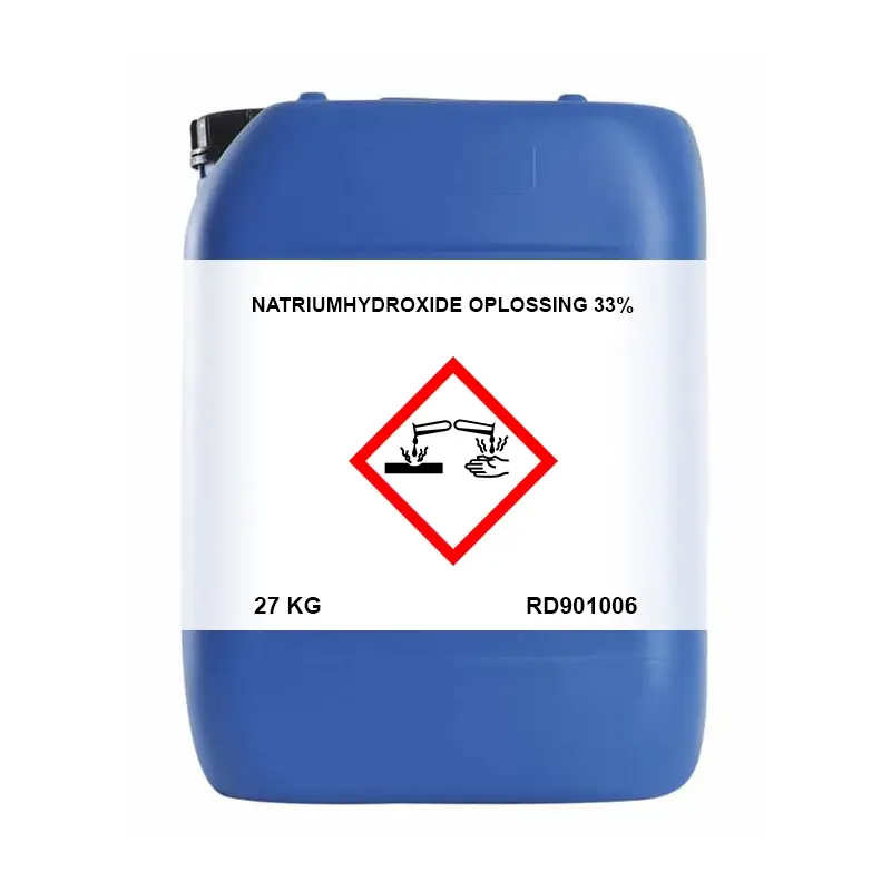Solution d'hydroxyde de sodium à 33 % de qualité alimentaire