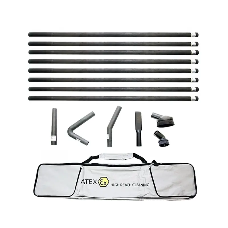 SkyVac Atex gecertificeerde zuigset zone 22 met draagtas 12 meter