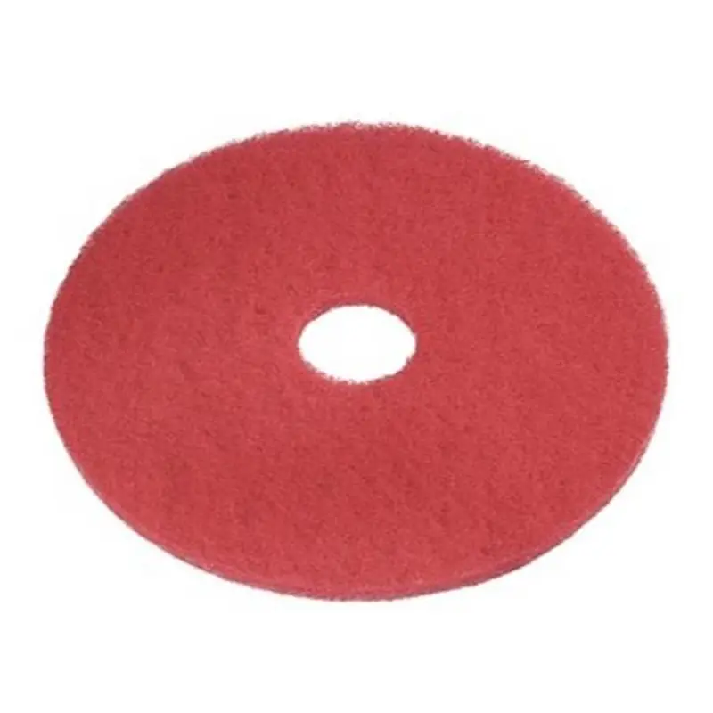 Vloerpad 14'' - 356 mm rood
