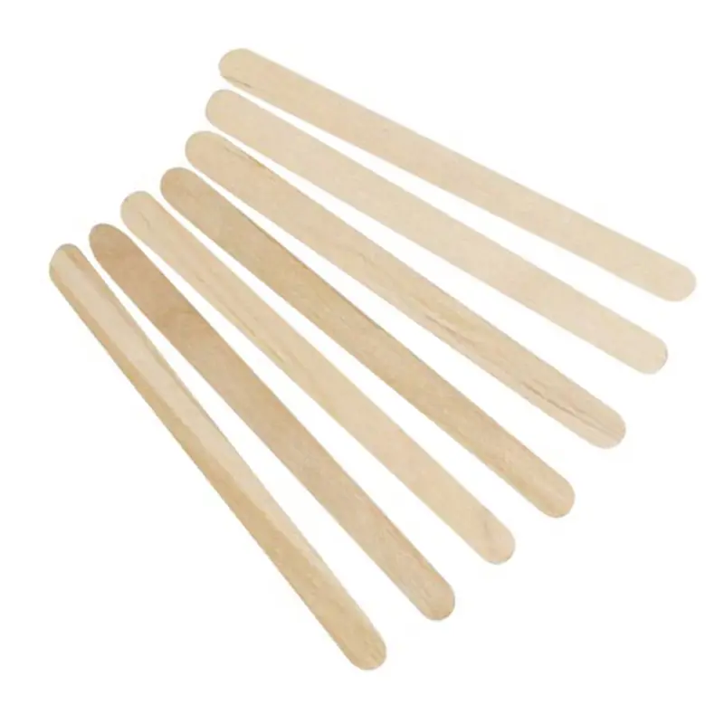 Roerstaafjes hout 140 mm