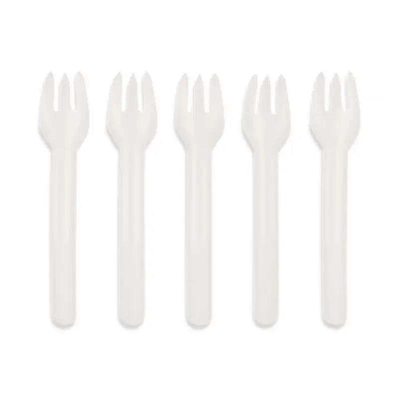 Papier fourchette 159 mm blanc