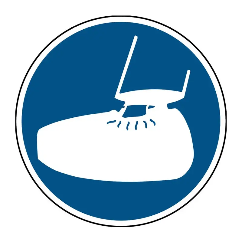 Autocollant de protection pour les pieds requis PIC 280 ø200 mm