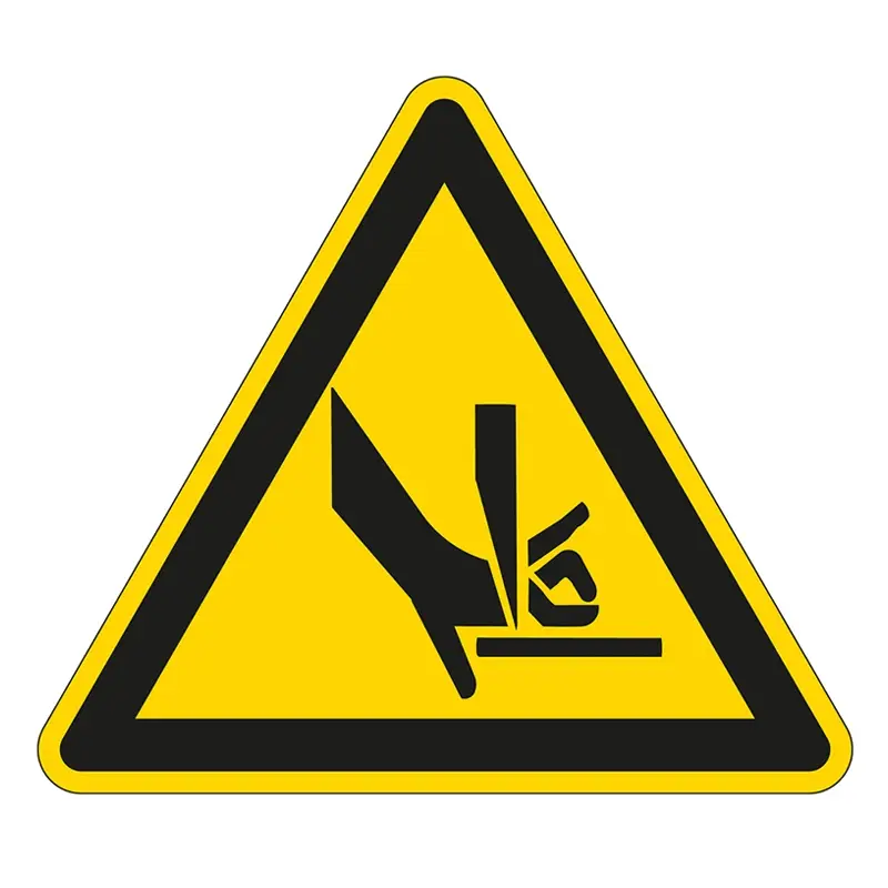 Sticker manual crushing between bending machine PIC 349 100 mm