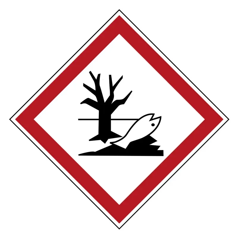 Environmentally hazardous sticker PIC 1806 100x100 mm