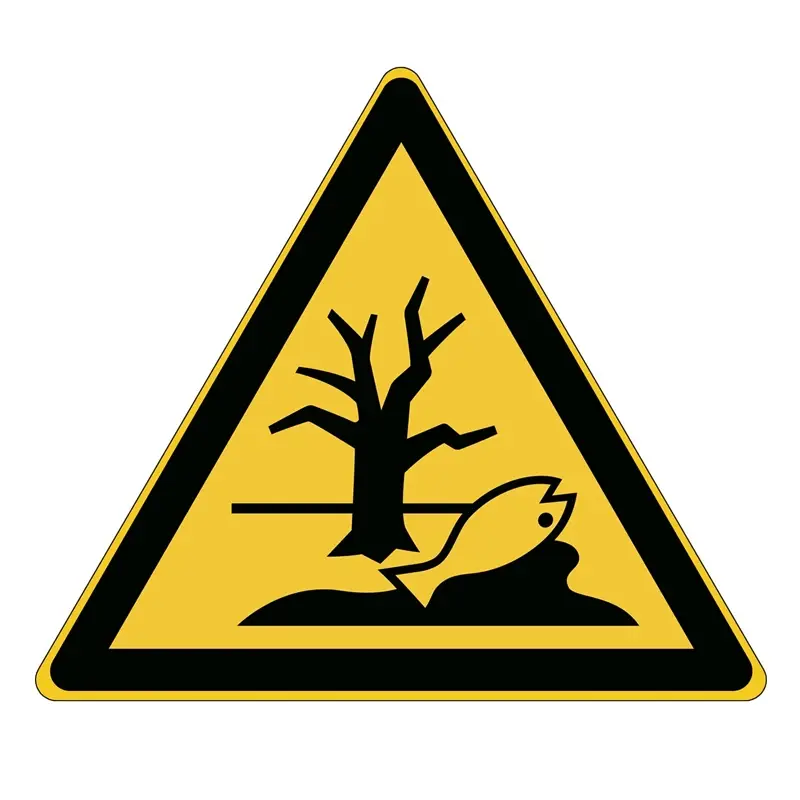 Environmental hazard sticker W072 B-862 210x297 mm