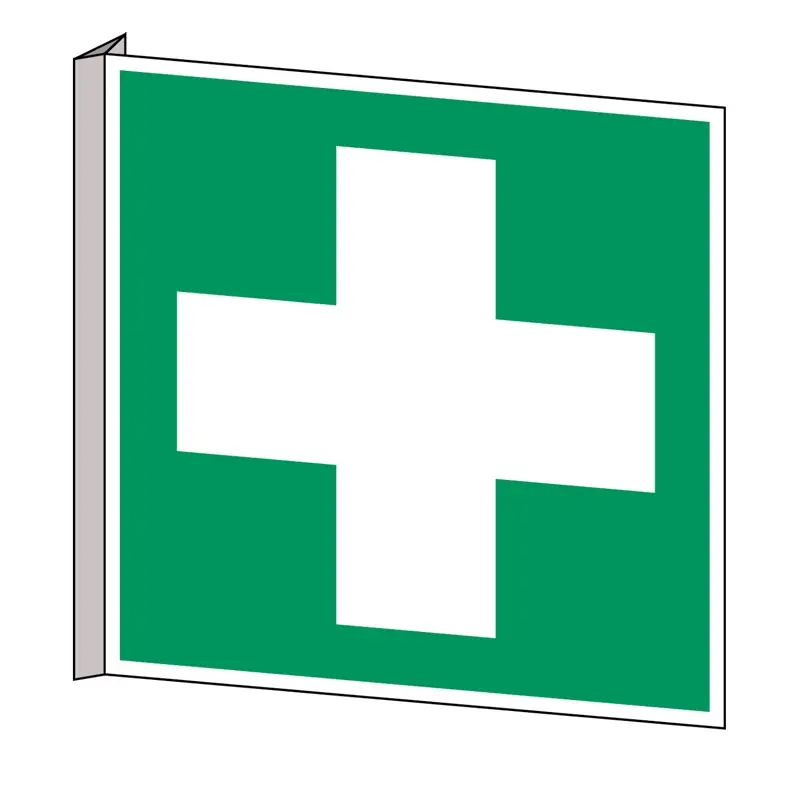 Brady bord eerste hulp PIC 003 bi-directioneel PVC 203x203 mm