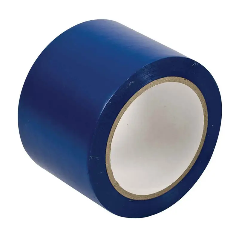 Vinyl boundary tape 75 mm blue