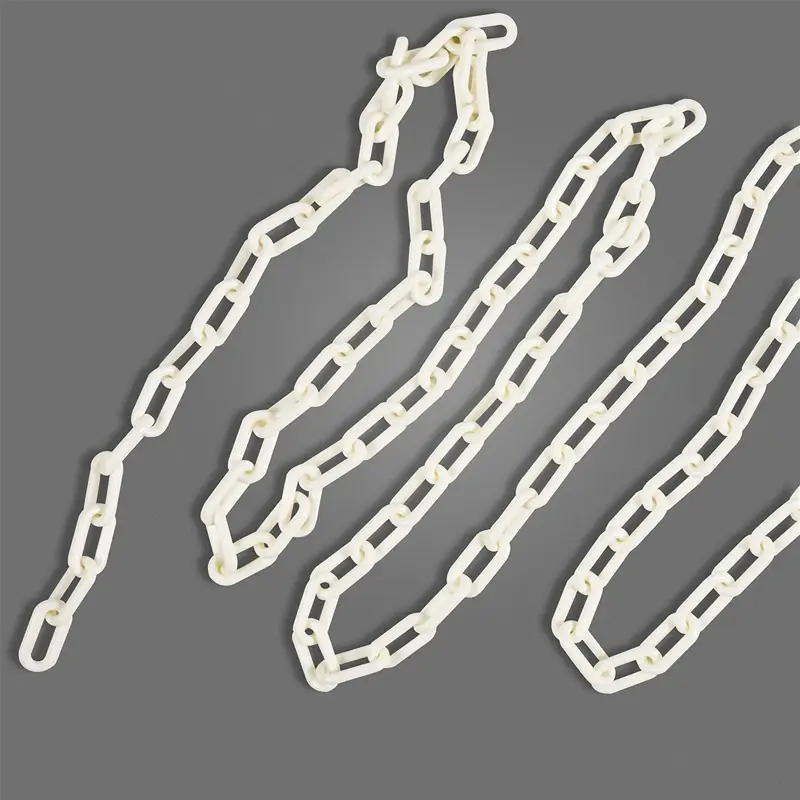 Chaîne d'avertissement Brady blanche de 25 m