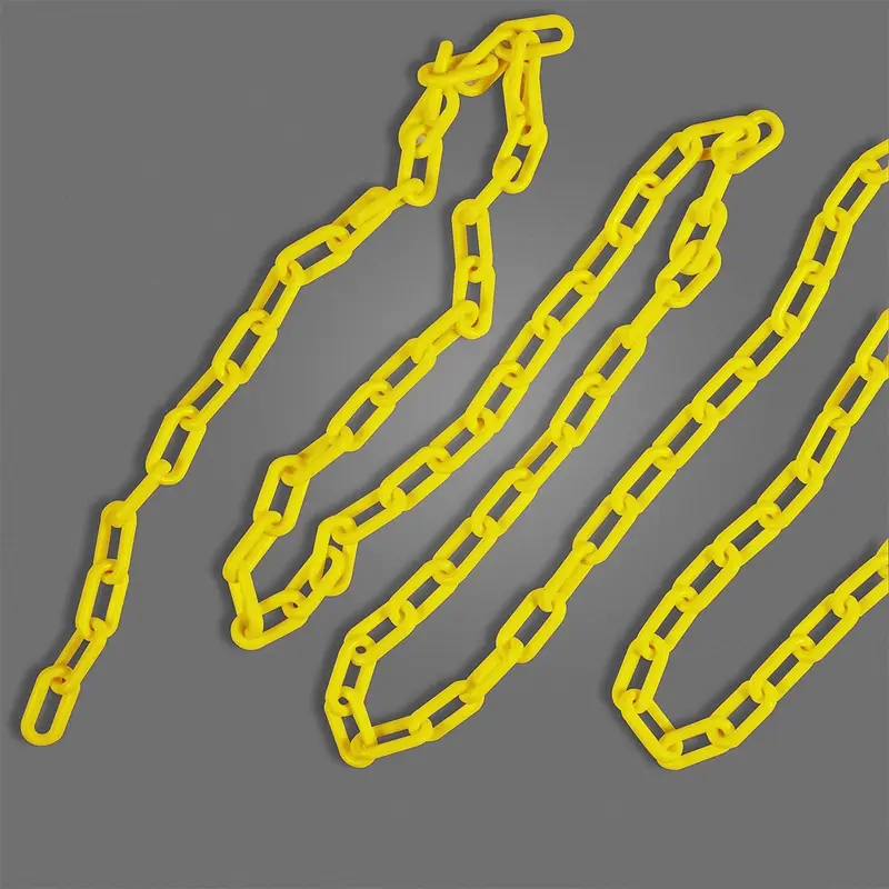 Chaîne d'avertissement Brady jaune de 25 m