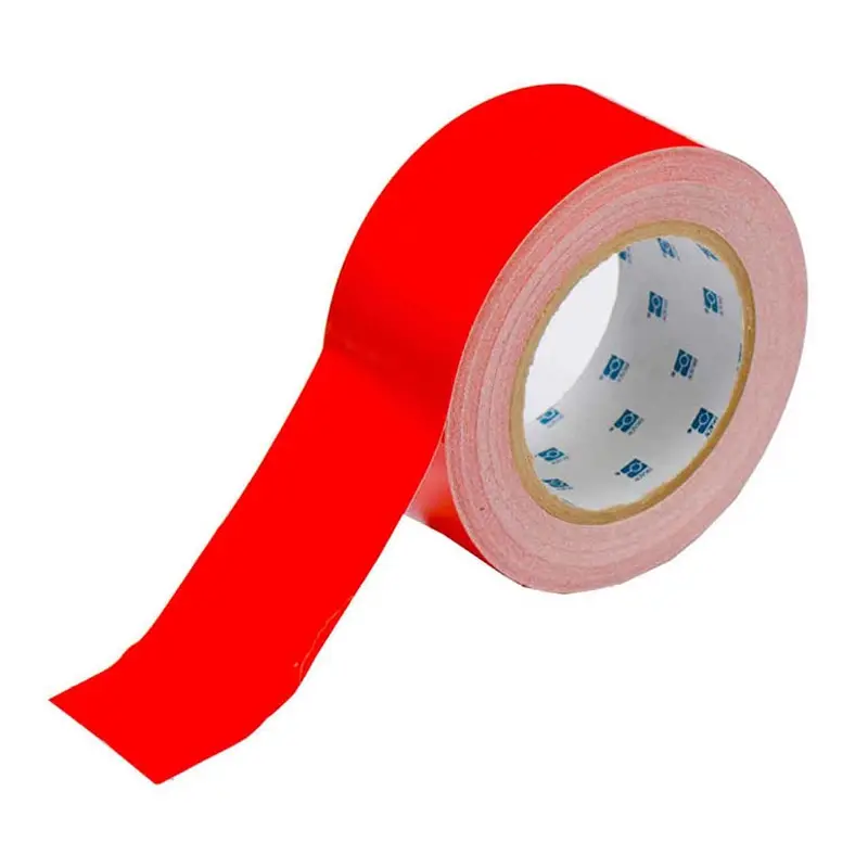 Demarcation tape ToughStripe PE 76.20 mm red