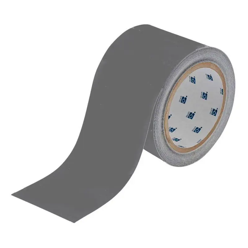 Bande de délimitation ToughStripe PE 76,20 mm grise