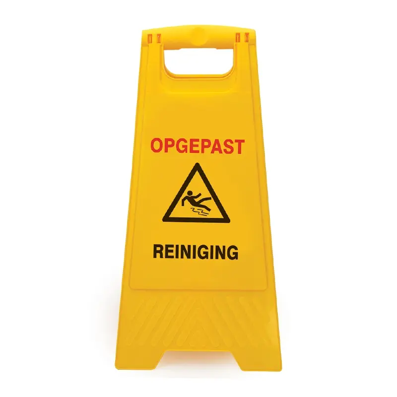 Panneau de sécurité de nettoyage Brady 660 mm jaune