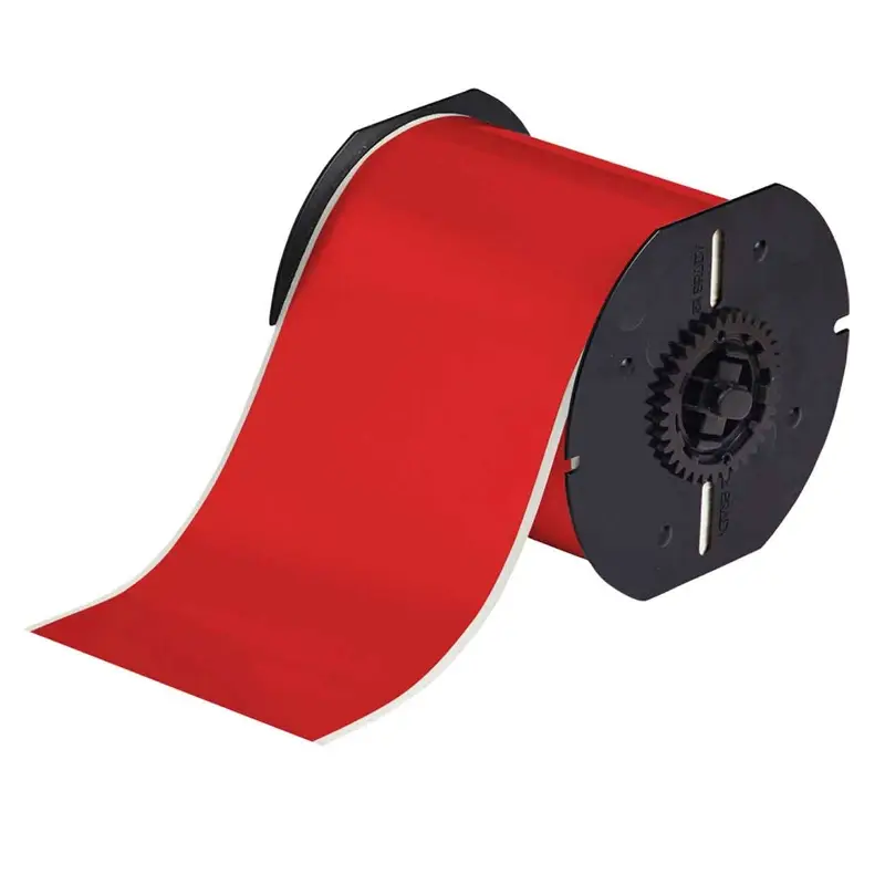 Ruban vinyle Brady B30C-4000-595-RD 101,00 mm rouge