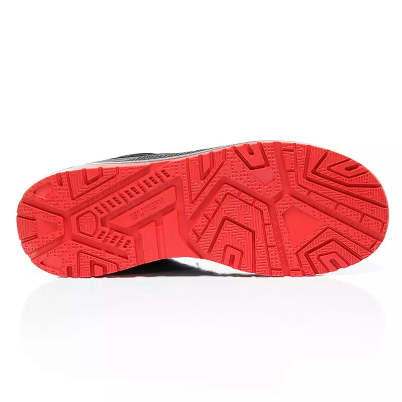 Chaussure de sécurité basse Elten Maverick noire et rouge S3 SRC ESD taille 40