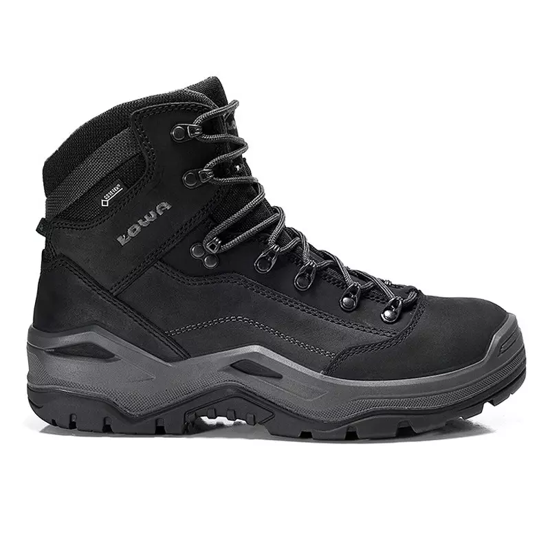 Lacets de sécurité haute performance Lowa Renegade Work GTX Black Mid S3 CI HI HRO, taille 40