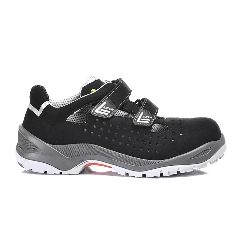 Chaussure de sécurité Elten Impulse grise Easy S1 Velcro SRC ESD taille 37
