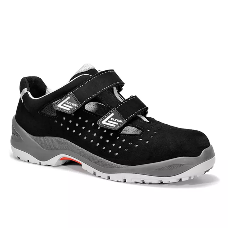 Chaussure de sécurité Elten Impulse grise Easy S1 Velcro SRC ESD taille 37