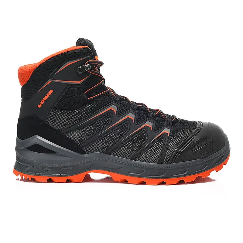 Schoen Lowa Larrox Work GTX Black Mid S3 Ci hoog veter maat 46