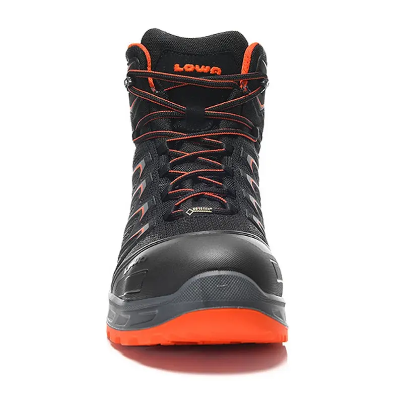 Schoen Lowa Larrox Work GTX Black Mid S3 Ci hoog veter maat 46