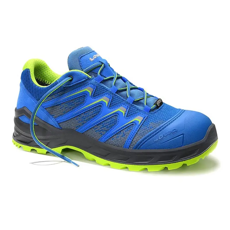 Schoen Lowa Larrox Work GTX Blue Lo S3 Ci laag veter maat 46