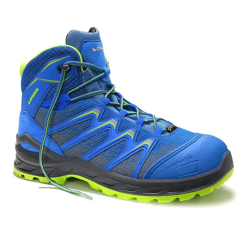 Chaussure Lowa Larrox Work GTX Blue Mid S3 Ci à lacets montants, pointure 40
