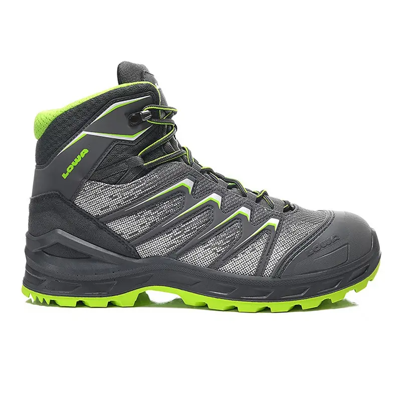 Shoe Lowa Larrox Work GTX Gray Mid S3 Ci high lace size 42