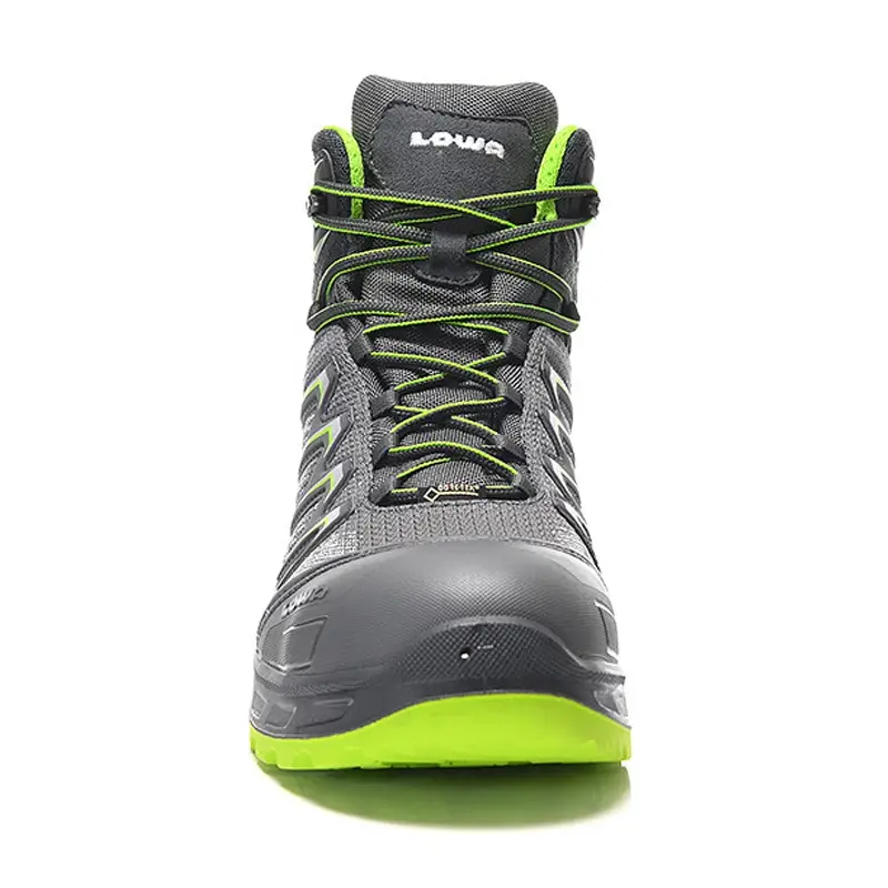 Shoe Lowa Larrox Work GTX Gray Mid S3 Ci high lace size 42