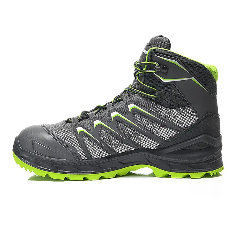 Shoe Lowa Larrox Work GTX Gray Mid S3 Ci high lace size 42