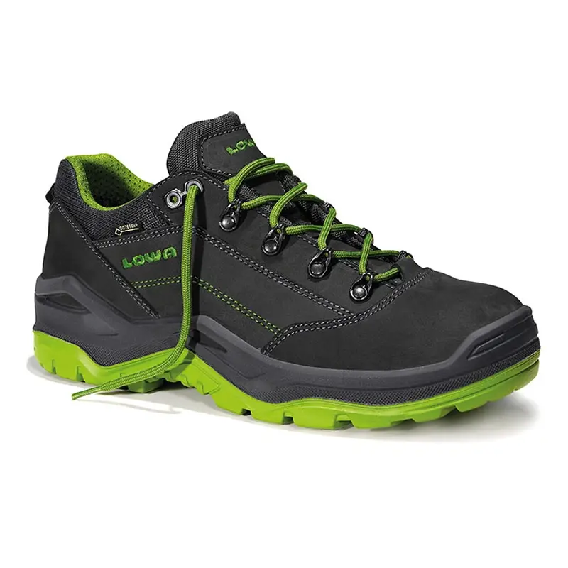 Chaussure basse à lacets Lowa Renegade Work GTX Green Lo S3, pointure 47
