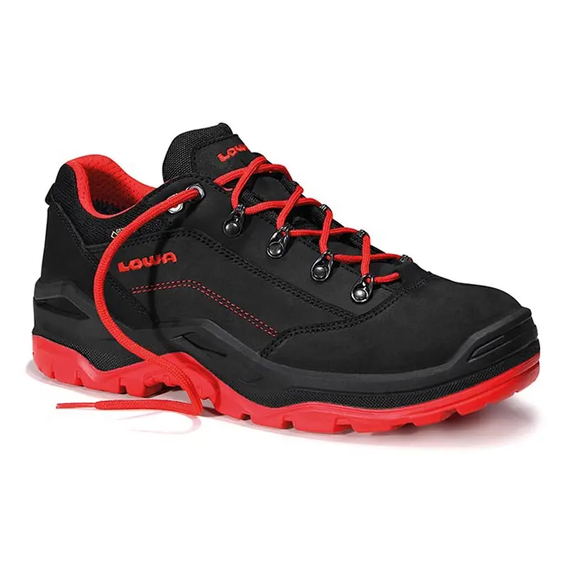 Chaussure Lowa Renegade Work GTX Rouge Lo S3 Ci à lacets bas, pointure 42