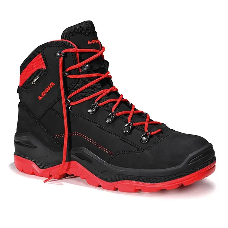 Schoen Lowa Renegade Work GTX Red Mid S3 Ci hoog veter maat 47