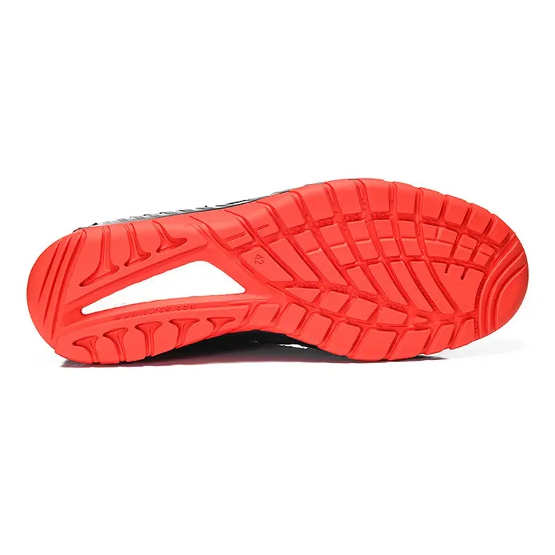 Chaussure de sécurité basse Elten Maddox noire et rouge, fermeture BOA, S3 SRC ESD, pointure 35