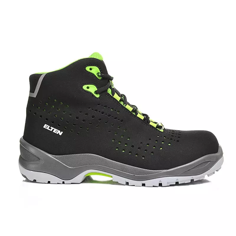 Elten Impulse Green Mid safety shoe S1P SRC ESD size 42